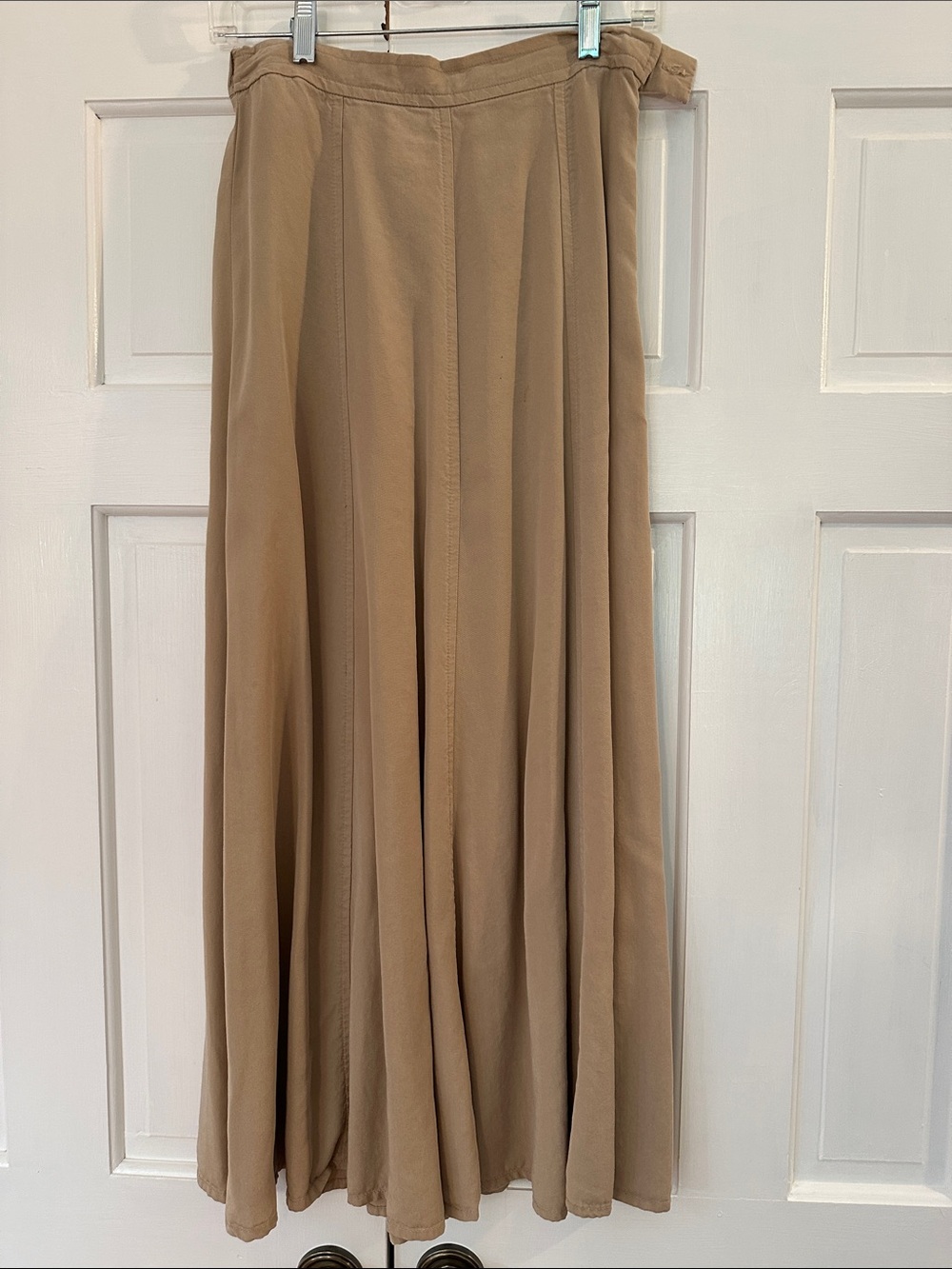 Coldwater Creek Beige Maxi Skirt